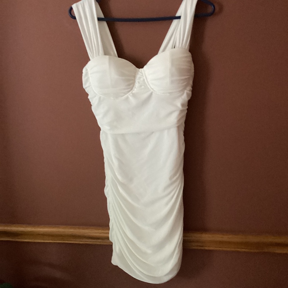 White Windsor dress